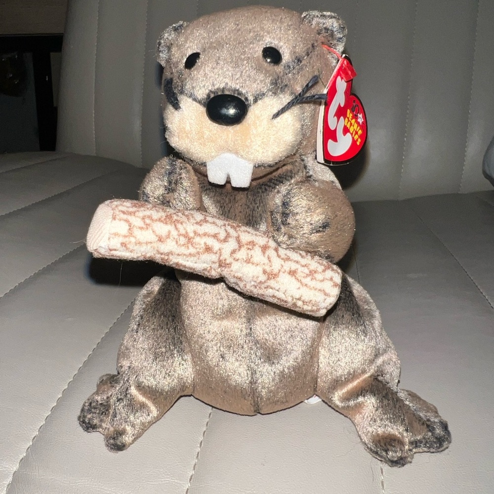 Five random Ty beanie baby plush all with tags and fairly new